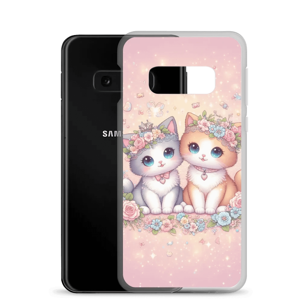 Floral Feline Friends Samsung® Case product image (21)
