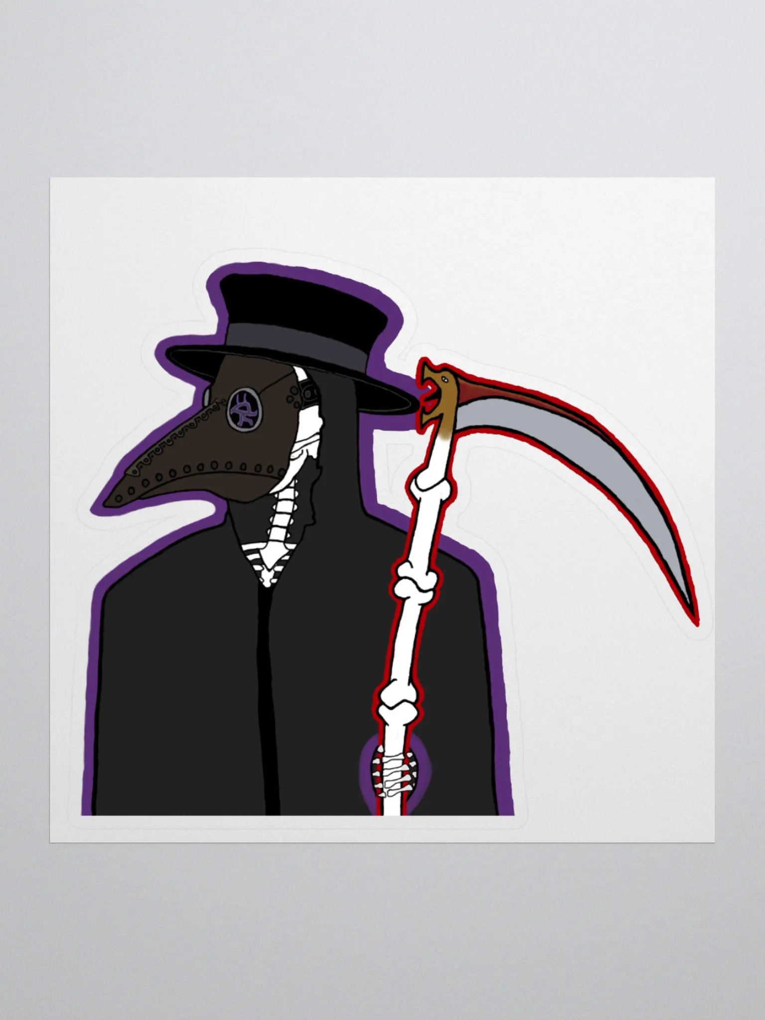 reaper of plague sticker unholo product image (1)