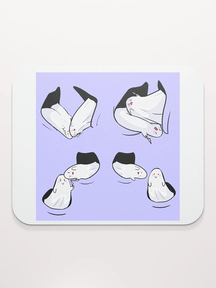 Fighting Ghosts Mouse Pad product image (2)
