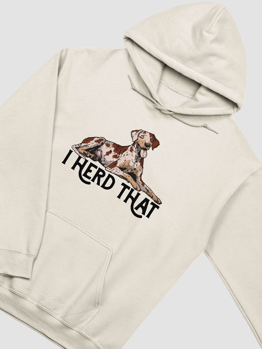 I Herd That Hooded Sweatshirt of a Catahoula Leopard Dog (Red Merle) | Funny Hoodie for CLD Paw-rents product image (19)