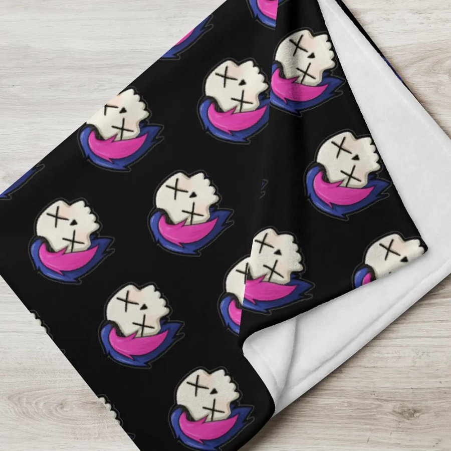 Hybrid Skull Throw Blanket product image (5)