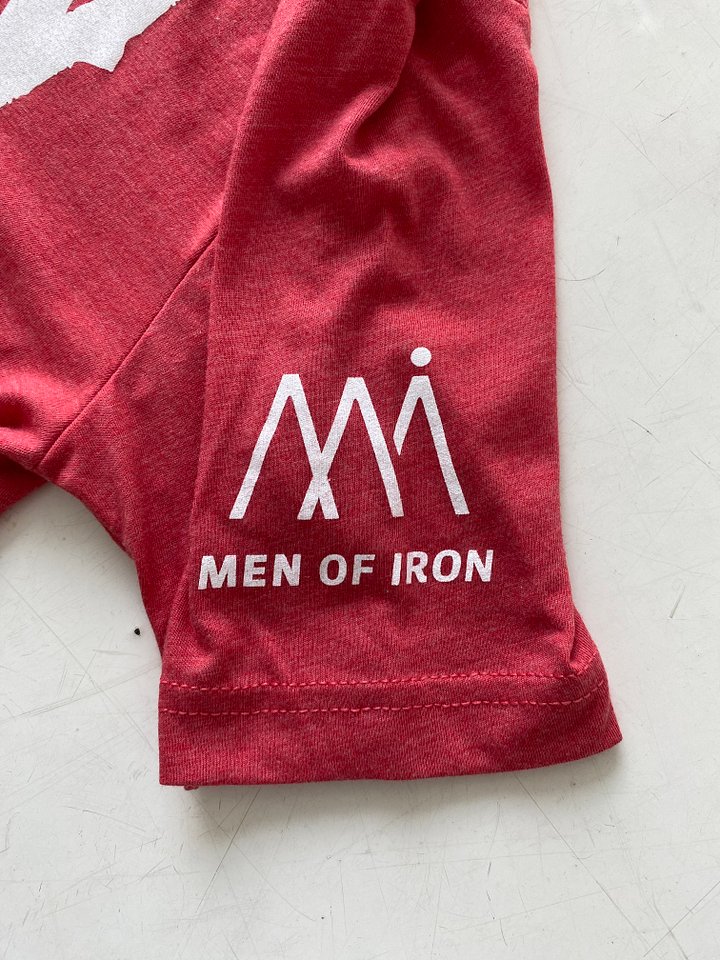 Men of Iron Red IRON SHARPENS IRON T-shirt product image (2)
