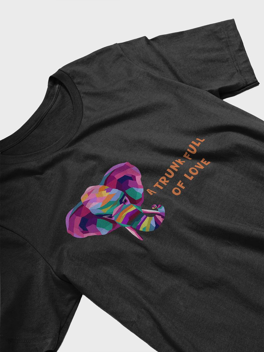 Geometric Elephant Love T-shirt product image (7)