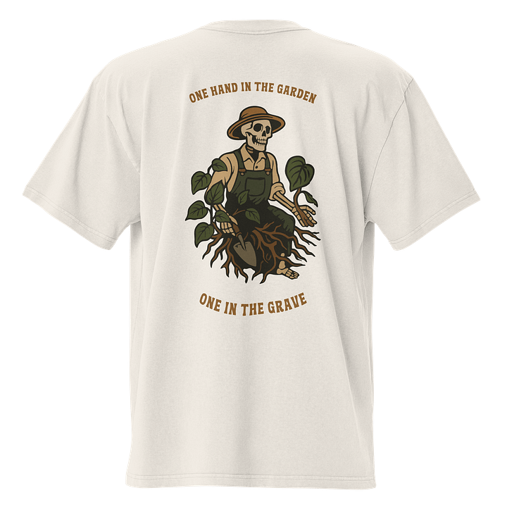 GERIATRIC GARDENERS CLUB - Oversized Faded T-Shirt product image (1)