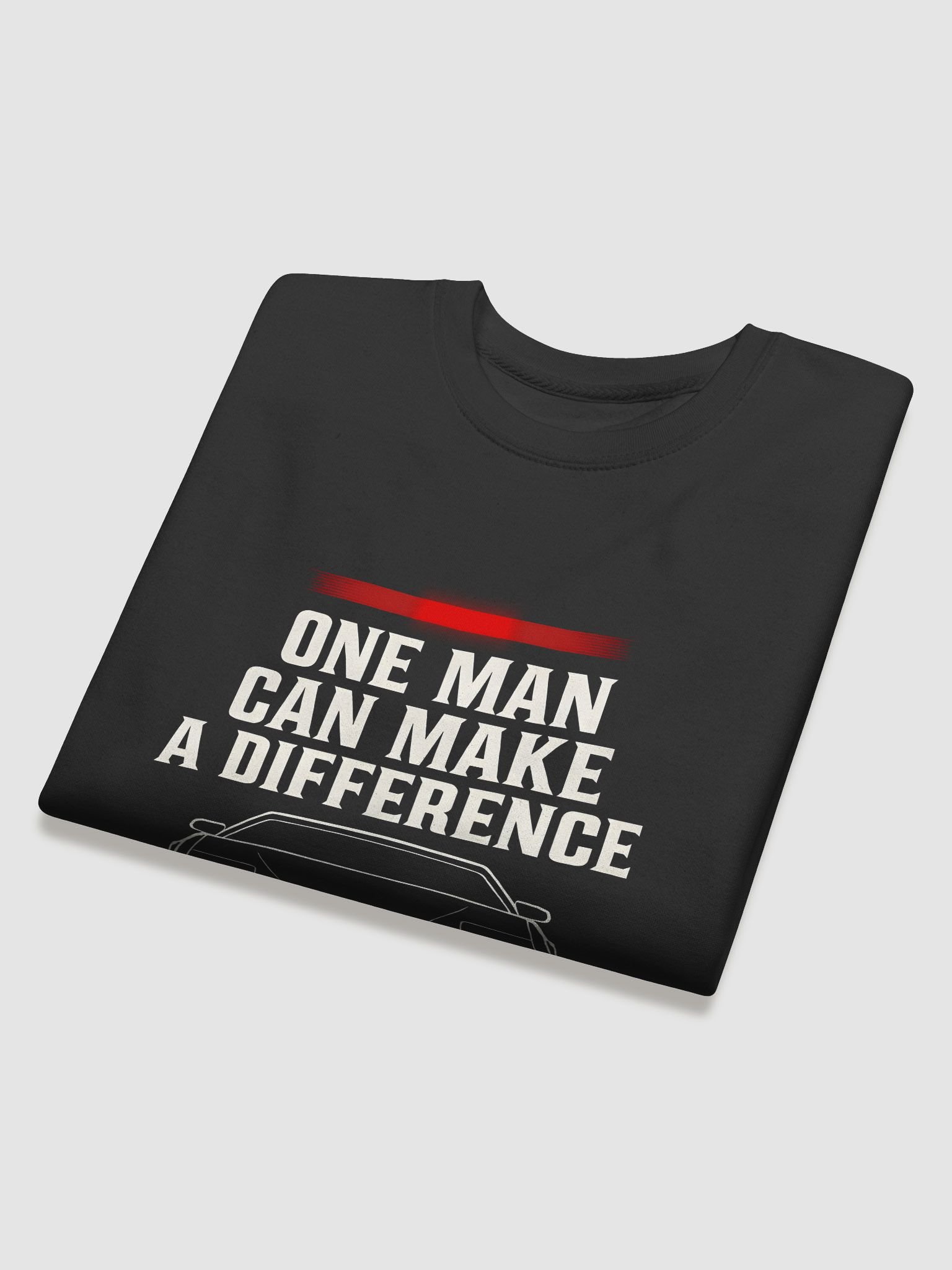 One Man Can Make A Difference Sweatshirt product image (4)