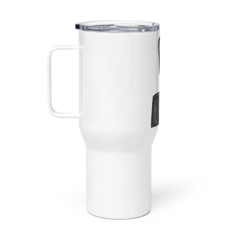 Barn Owl Drawing Travel Cup product image (1)