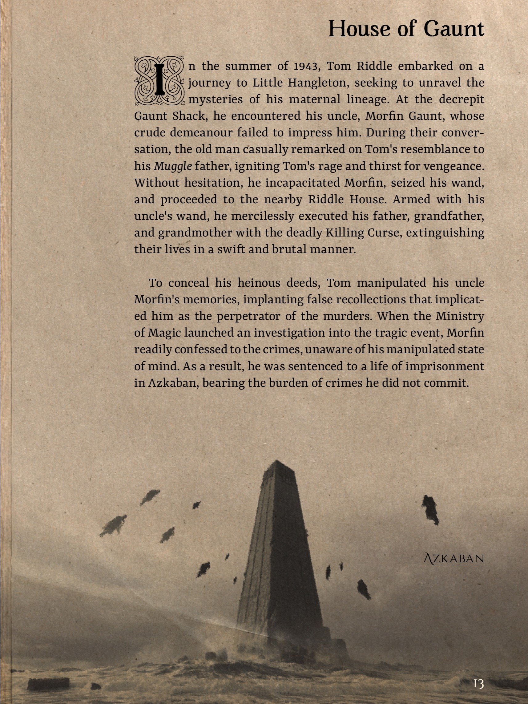The Birth of Lord Voldemort - Voldemort Origins VOL. 1 - Digital Booklet product image (3)