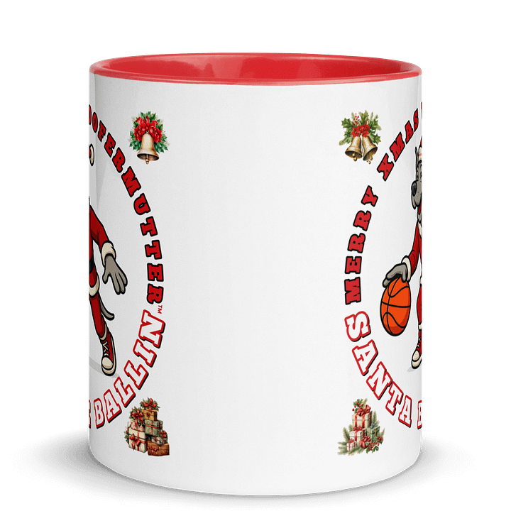 WooferMutter™ Santa Be Ballin Xmas Mug - Great Dane product image (8)