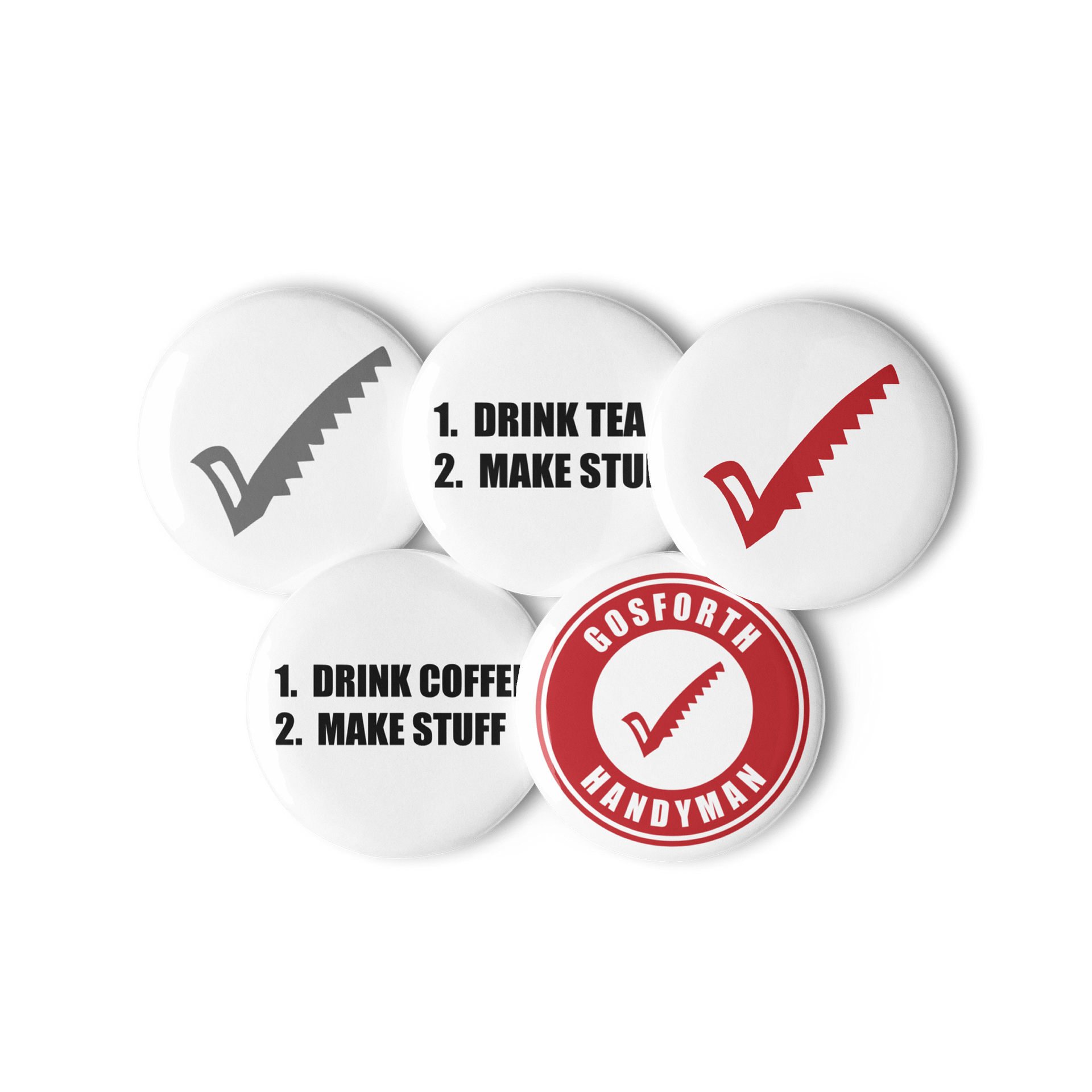 Gosforth Handyman Pin Badges product image (3)