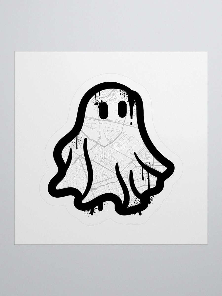 Charm City Paranormal City Ghost Sticker product image (1)