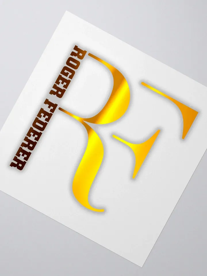 RF Gold Logo Kiss Cut Stickers product image (8)