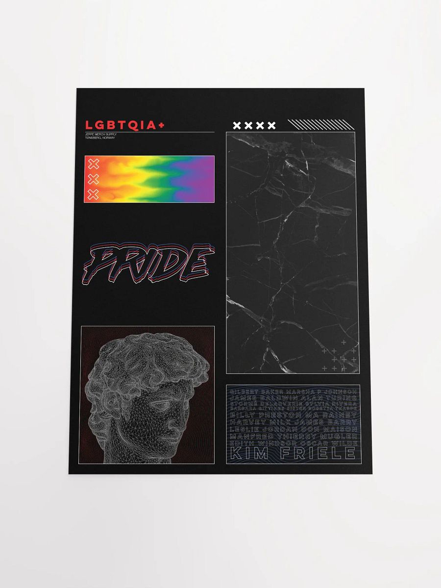 LGBTQIA+ Pride Poster product image (8)