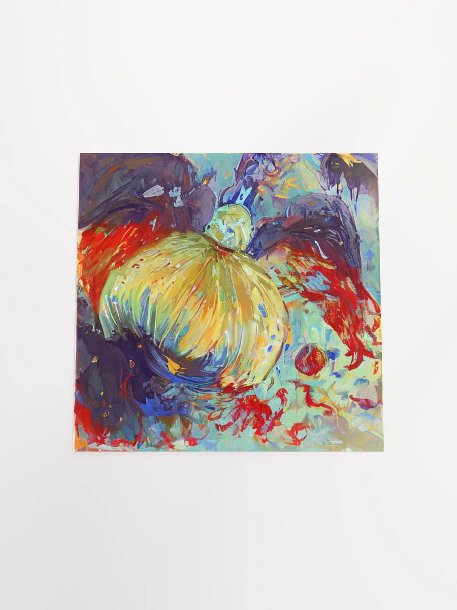 Chaos in Color: Abstract Matte Poster product image (19)
