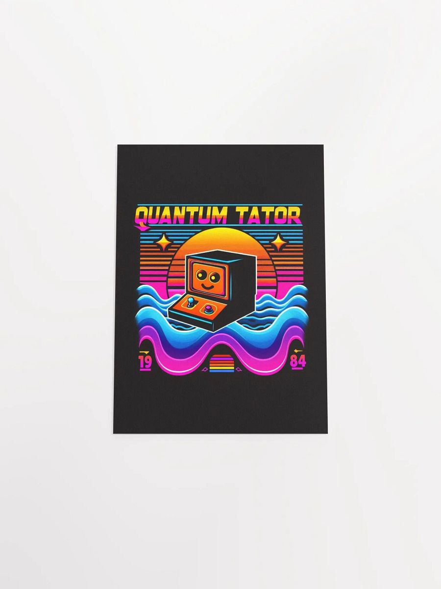 Retro-Futuristic Quantum Computer Poster product image (26)