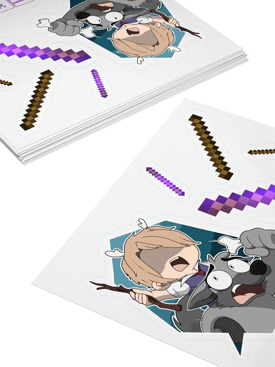 Neb Beater Kiss Cut Stickers product image (4)
