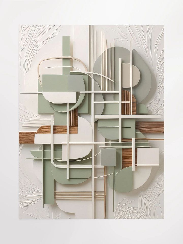 Modern Minimalist Art Poster - v3 - Medium Size 18x24 Inches product image (1)