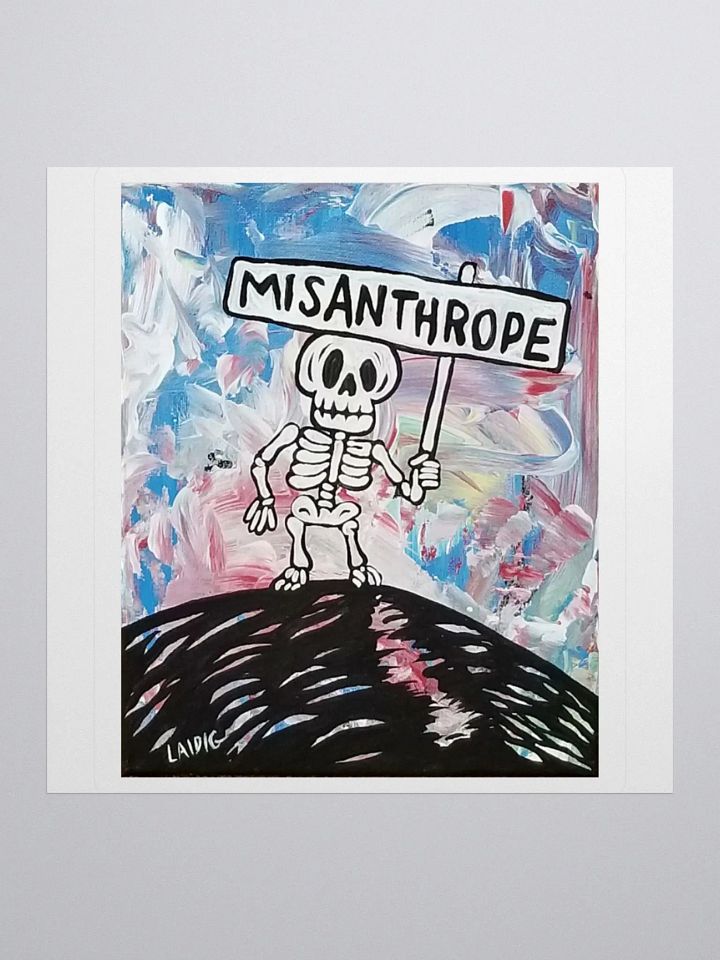 Misanthrope Mr. Bone Daddy Vinyl Sticker product image (1)