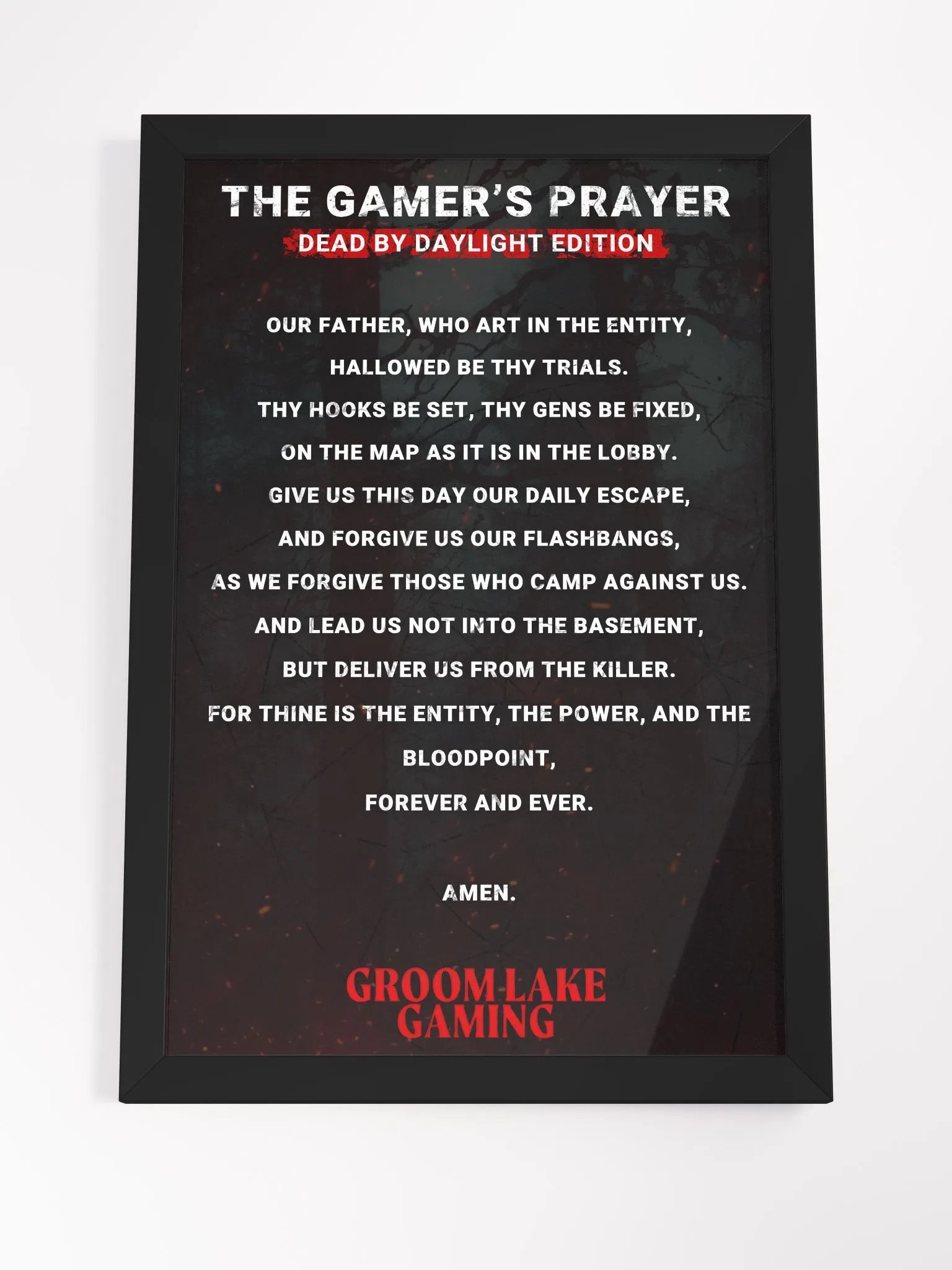 The Gamer's Prayer: DBD Edition product image (5)