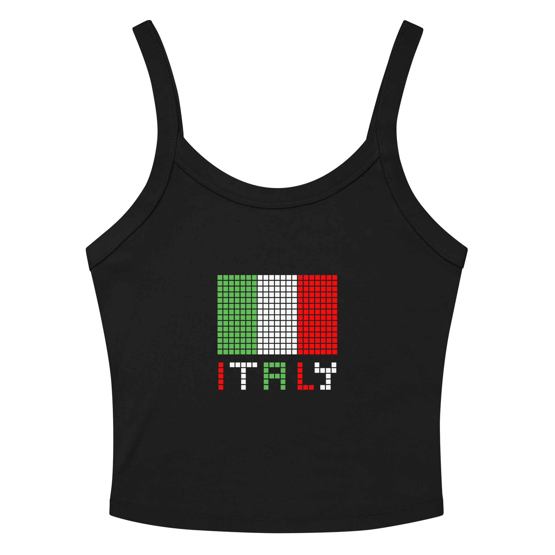 Italian Pride Micro-Rib Tank Top product image (3)