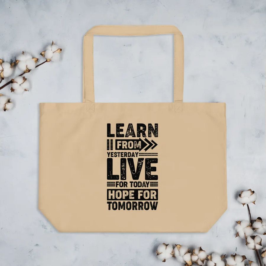 Learn Live Hope Tote product image (4)