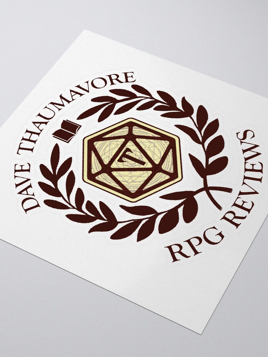 Collegiate Thaumavore logo sticker product image (7)