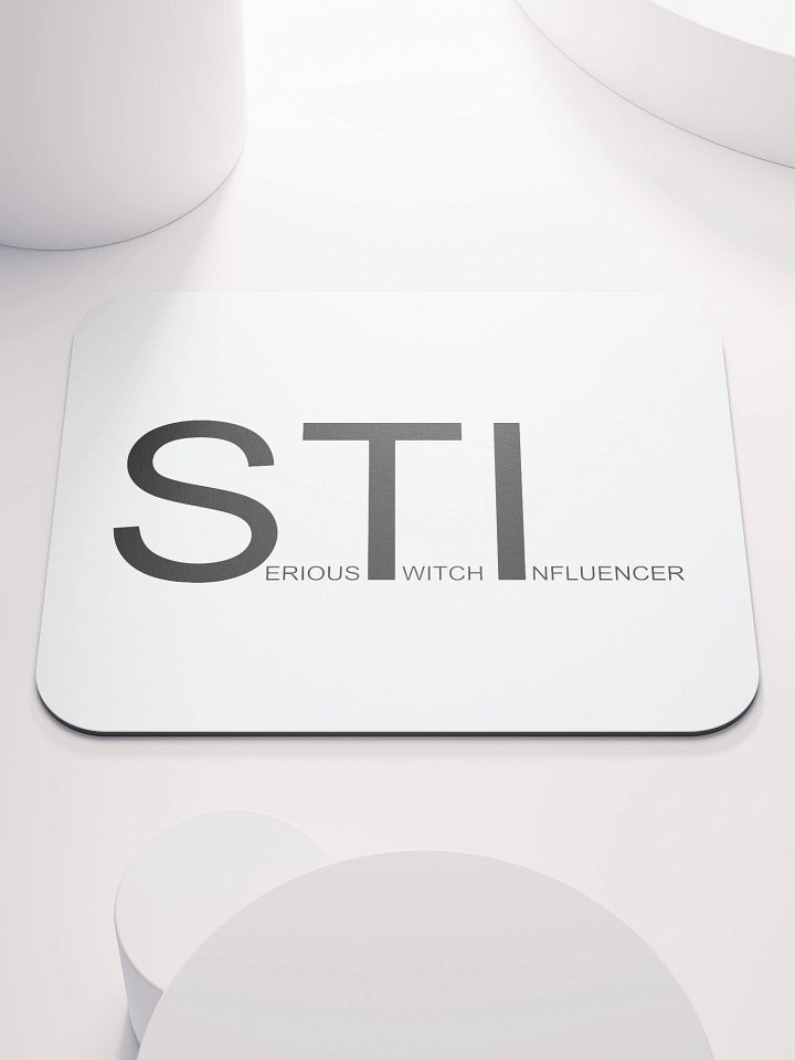Serious Twitch Influencer Mouse Pad product image (1)