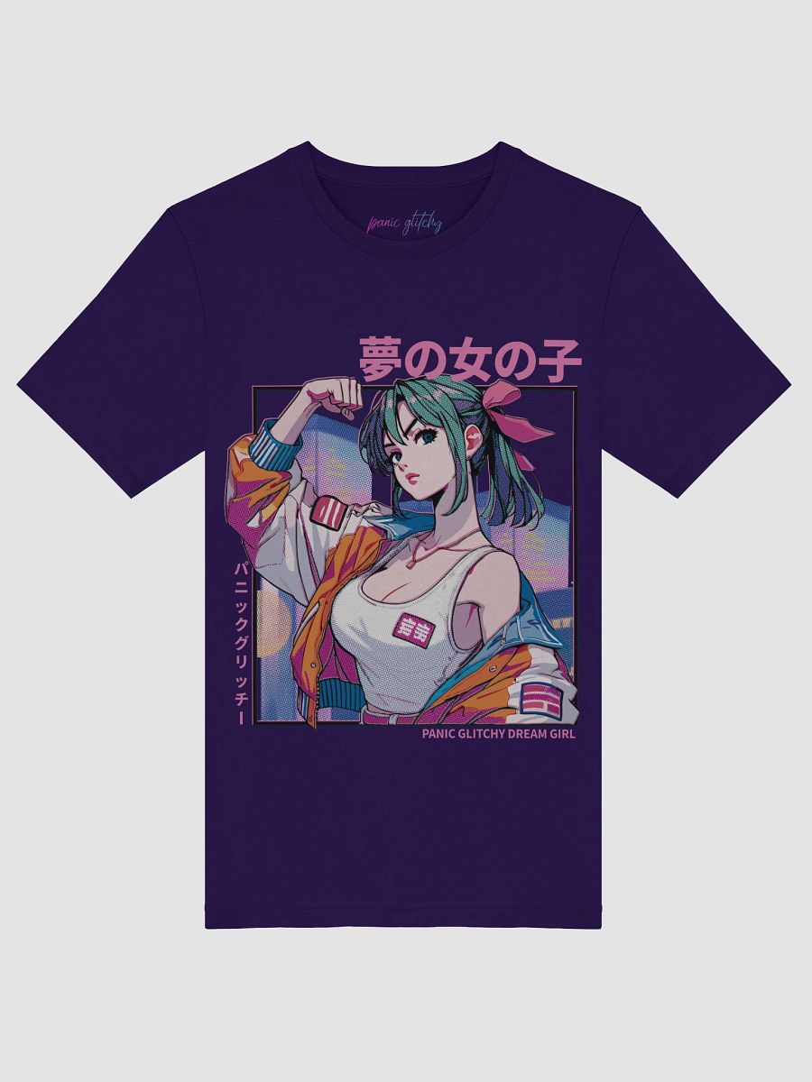Panic Glitchy Dream Girl City Pop Tee product image (5)