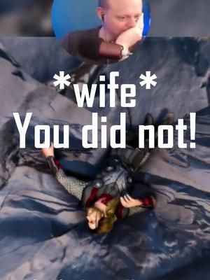 Didn't expect to fall to our death like this during a permadeath run of Skyrim! #twitch #twitchclips #streamer #funny #skyrim #skyrimmemes #fyp 