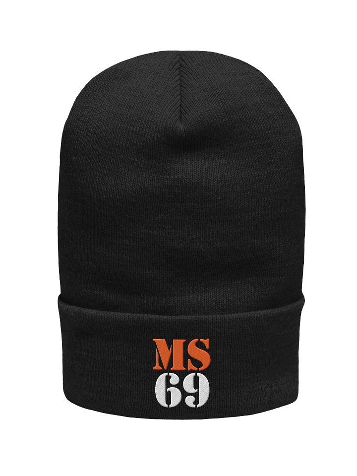 MS69 - Beanie Orange/White product image (1)