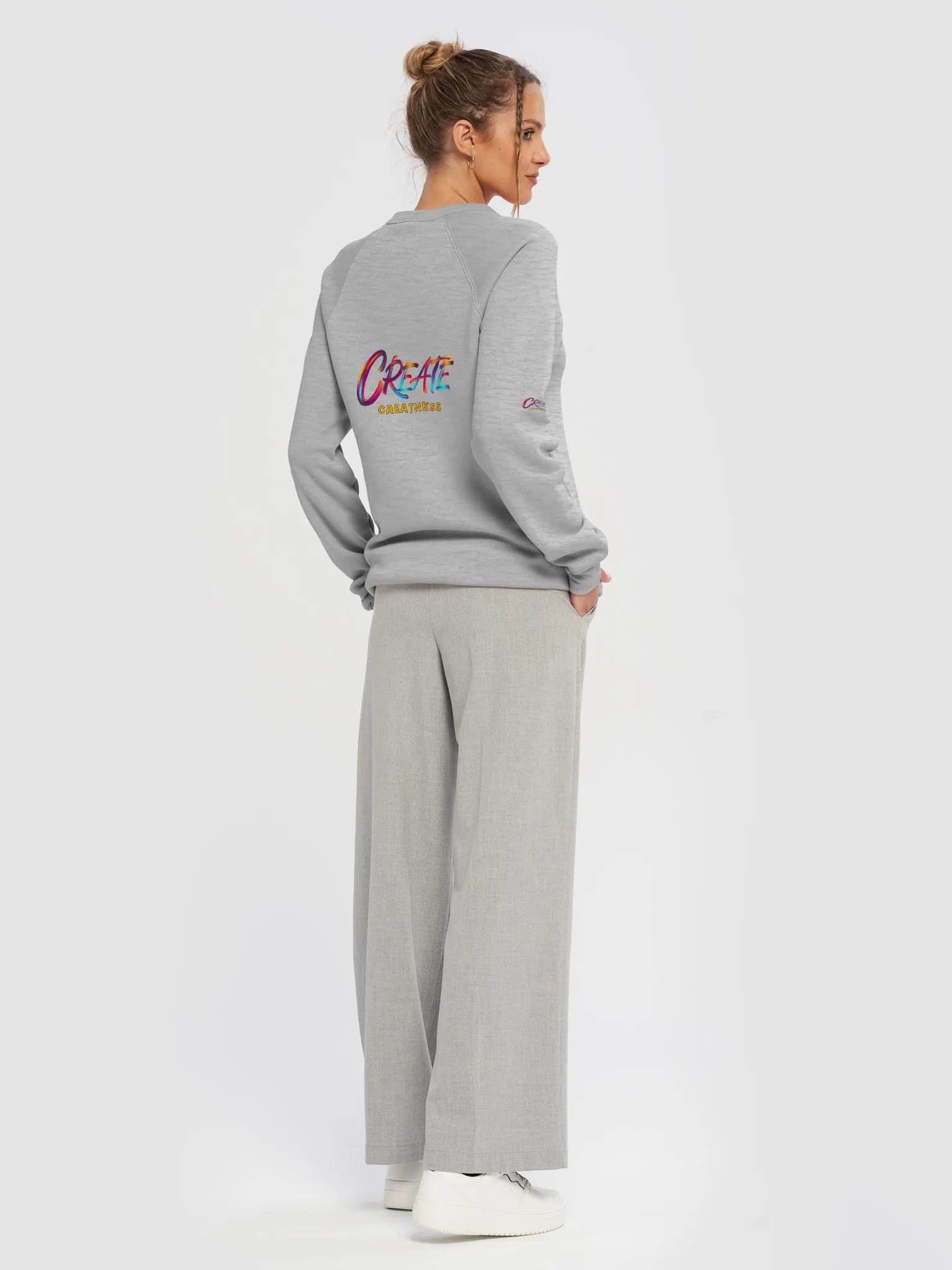 Born to Prosper Unisex Fleece Sweatshirt product image (5)
