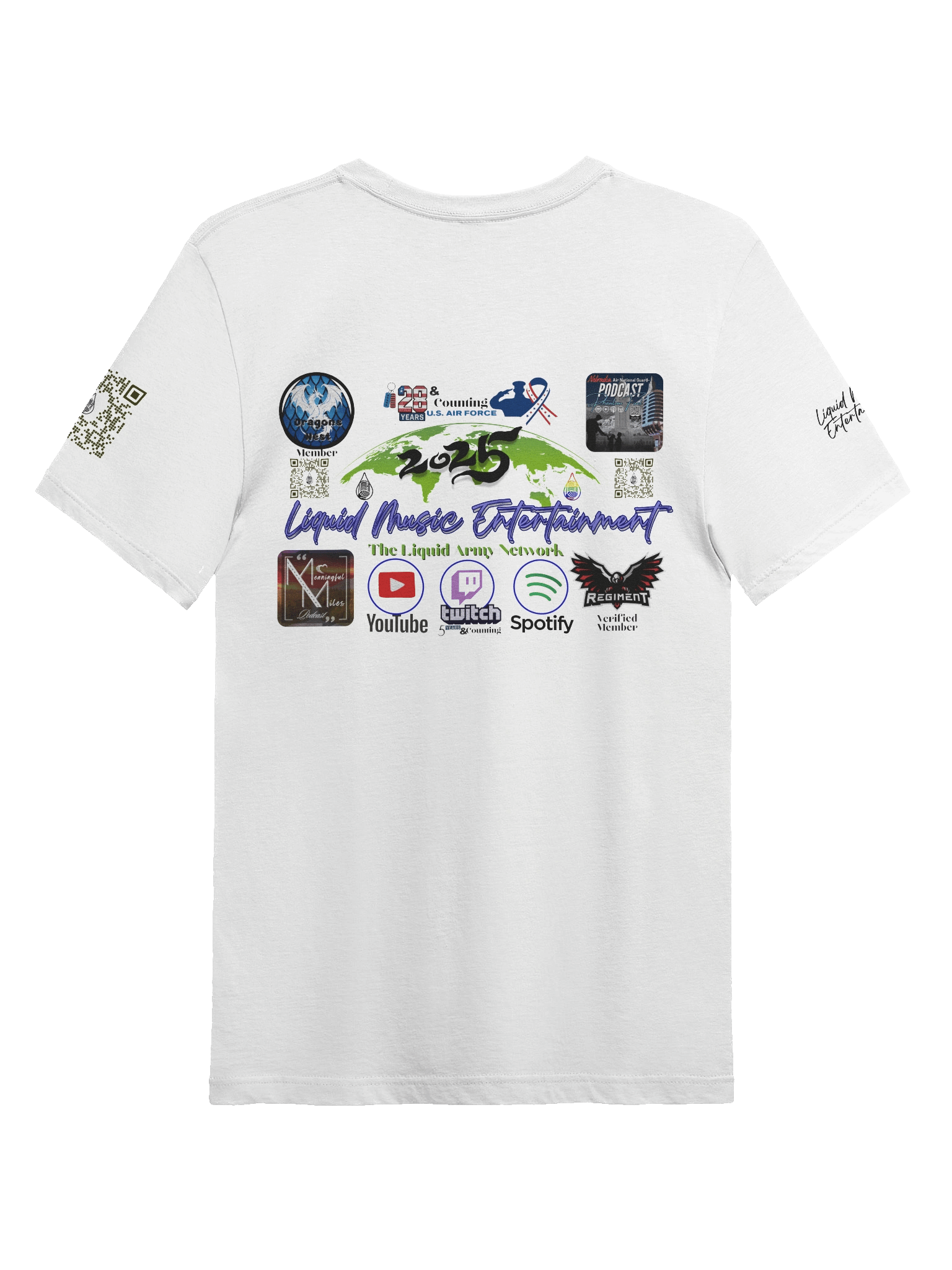 Limited Edition TwitchCon 2025 Liquid Army Network Tee Bright product image (9)