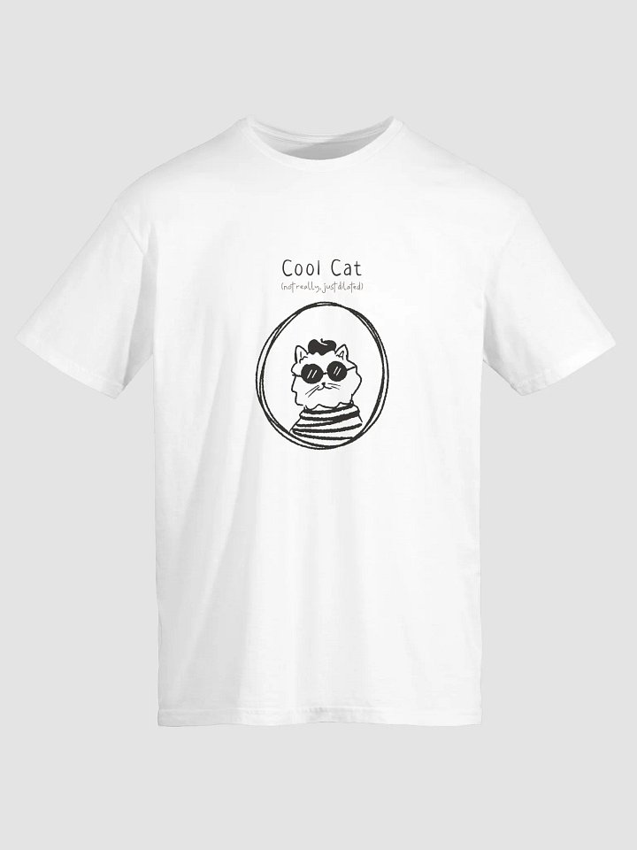 Cool Cat Sunglasses Unisex T-Shirt product image (1)
