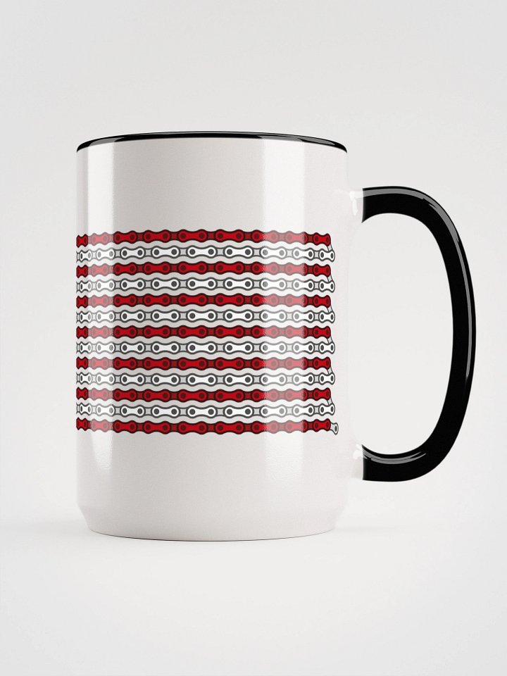 USA 50 States Bike Chain Flag Coffee Mug product image (2)