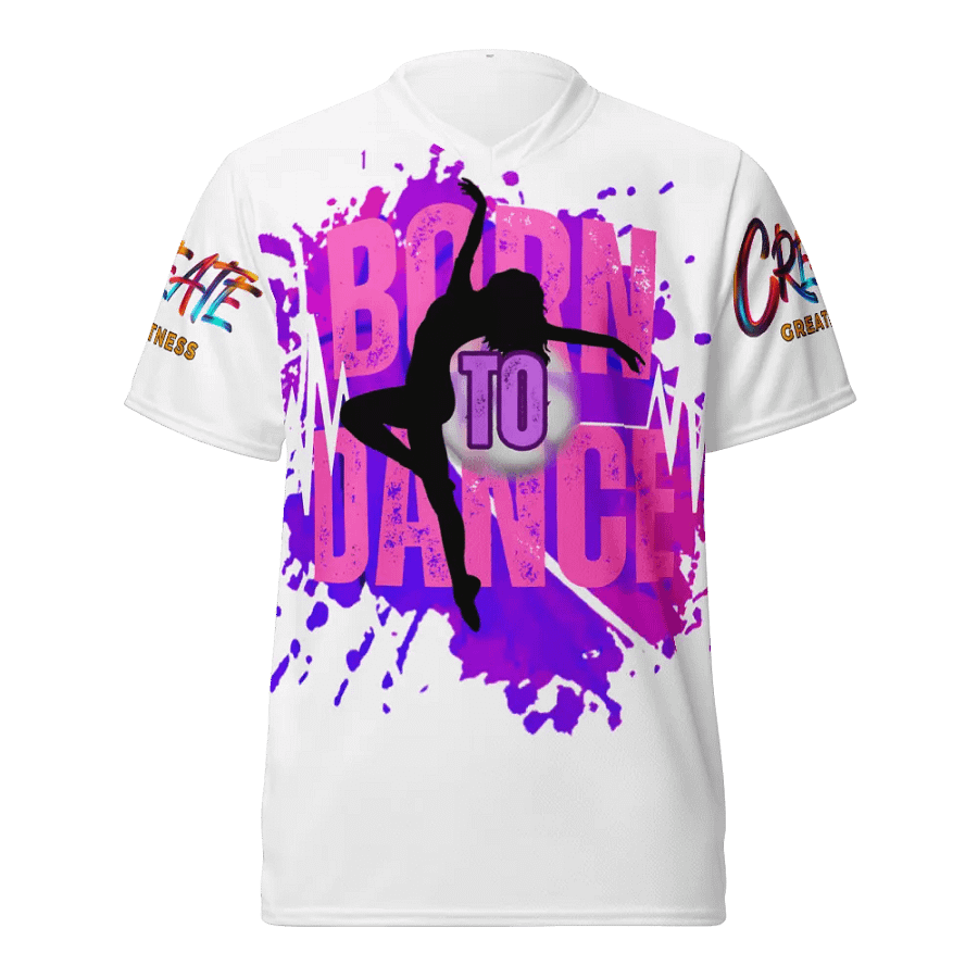 Dynamic Born to Dance Her Silhouette All-Over Print Jersey product image (3)
