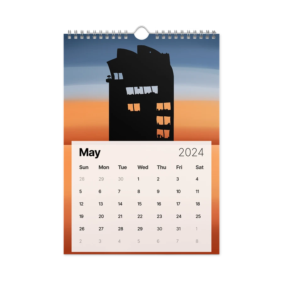 Dino Wall Calendar 2024 product image (9)