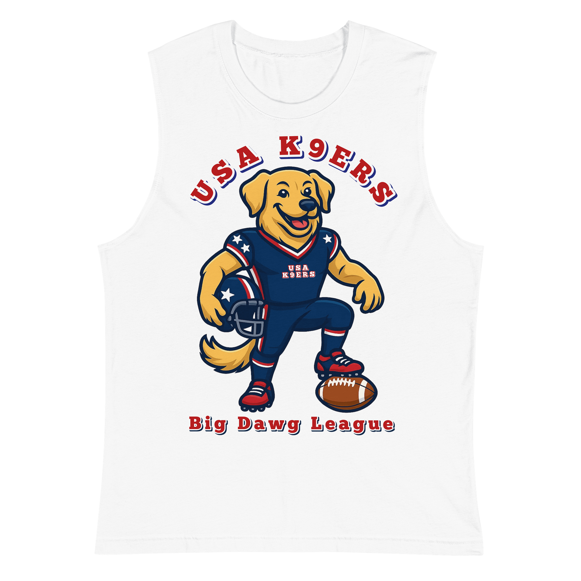 Muscle Tee Golden Retriever USA K9ERS product image (3)