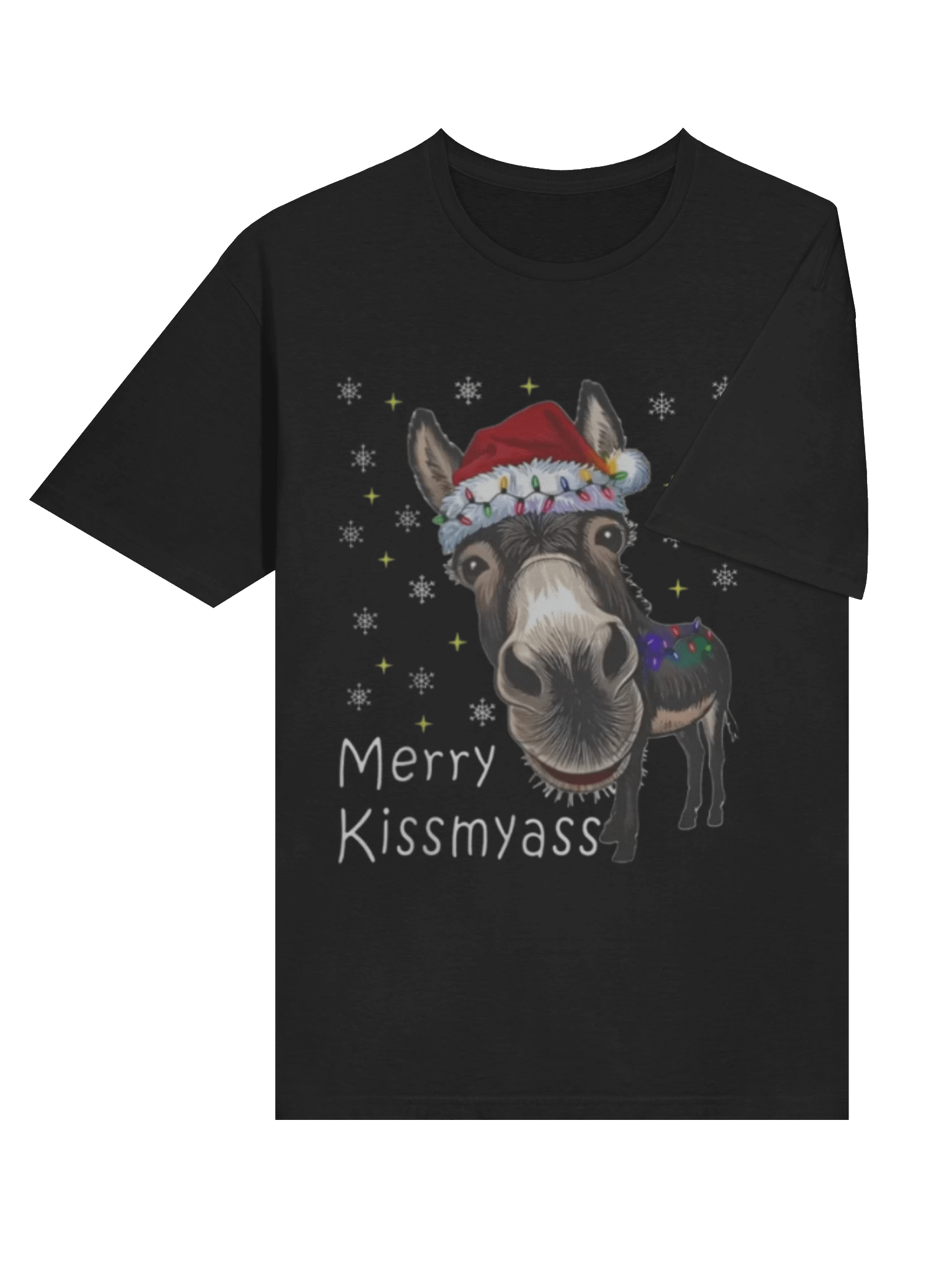 Merry KissMyAss Donkey T-Shirt product image (4)