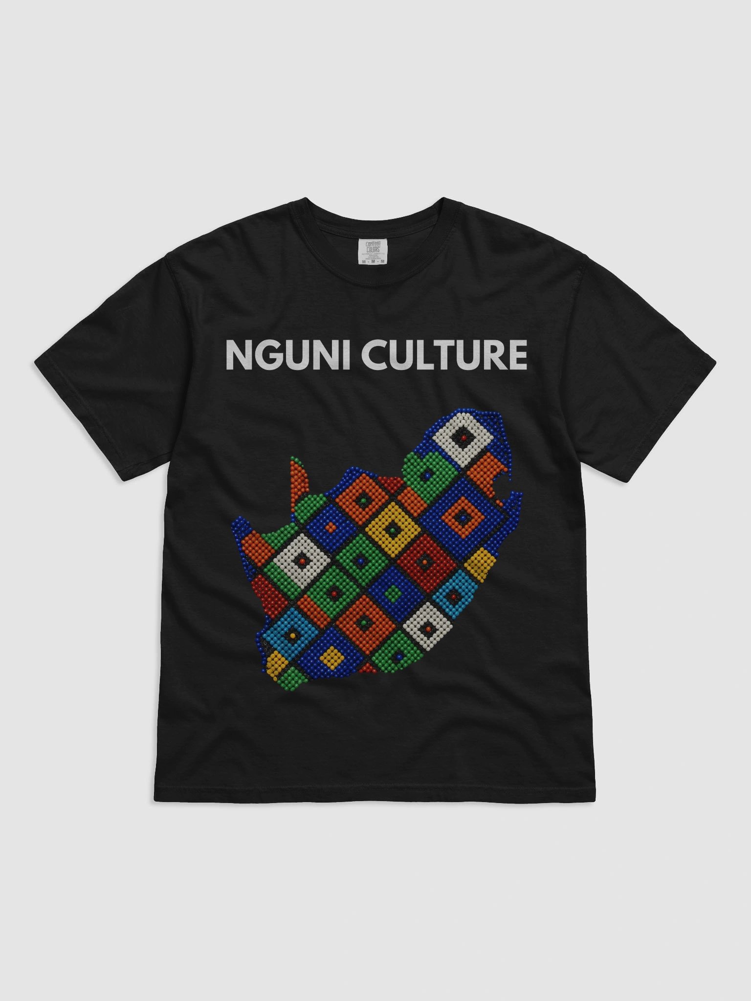 Beaded SA Map Artwork T-Shirt product image (12)