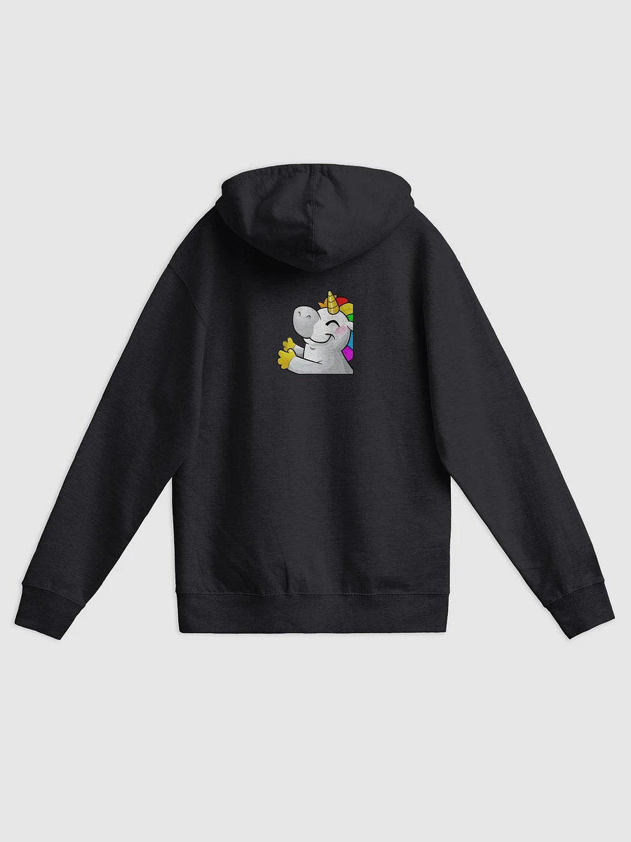 Unicorn hugging zip-up hoodie product image (2)
