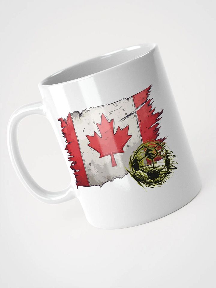 Canada Flag Soccer Football Mug product image (2)