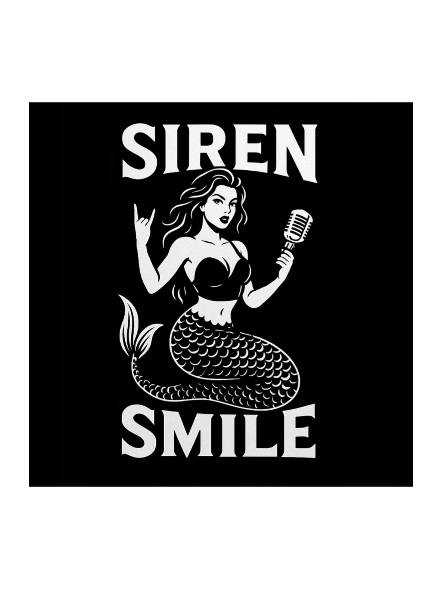 Siren Smile Logo Sticker product image (1)