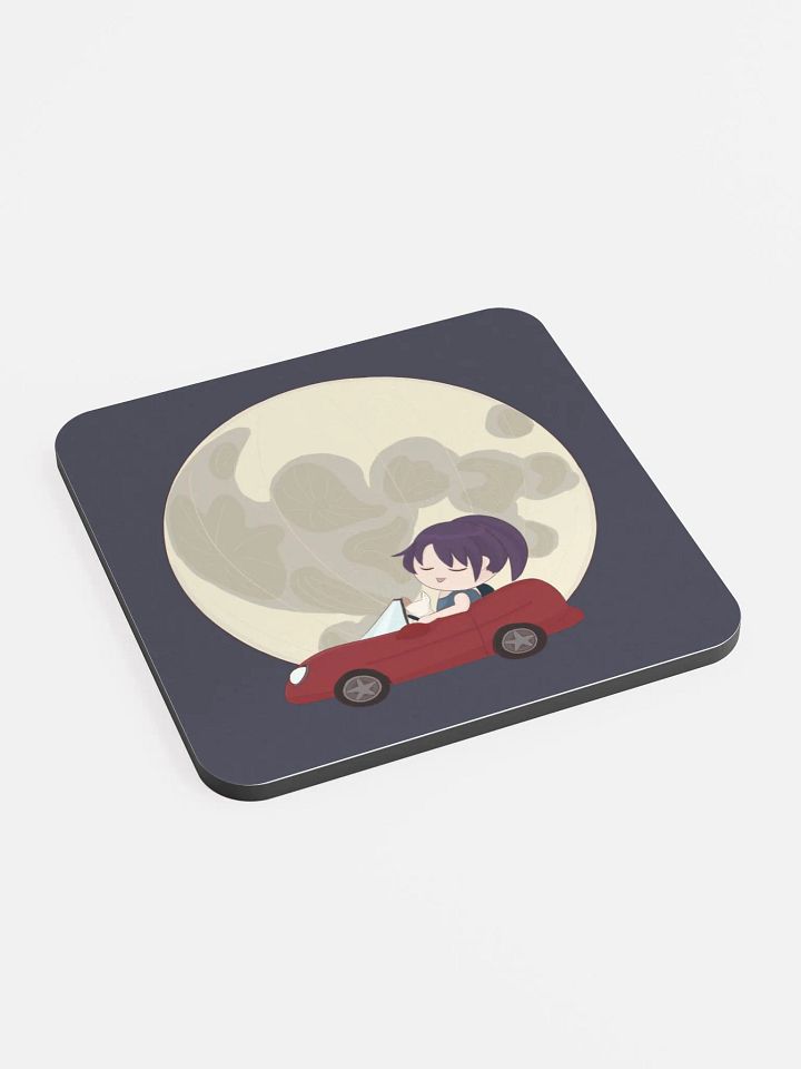 Moonlit Drive - Cork Coaster product image (2)