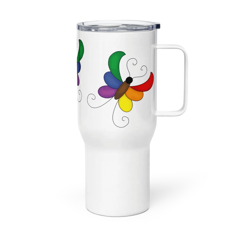 Rainbow Butterfly - Travel Mug product image (7)