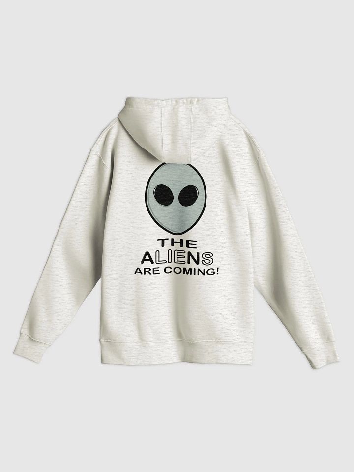 The Aliens Are Coming! - Lane Seven Premium Pullover Hoodie (BACK) product image (1)