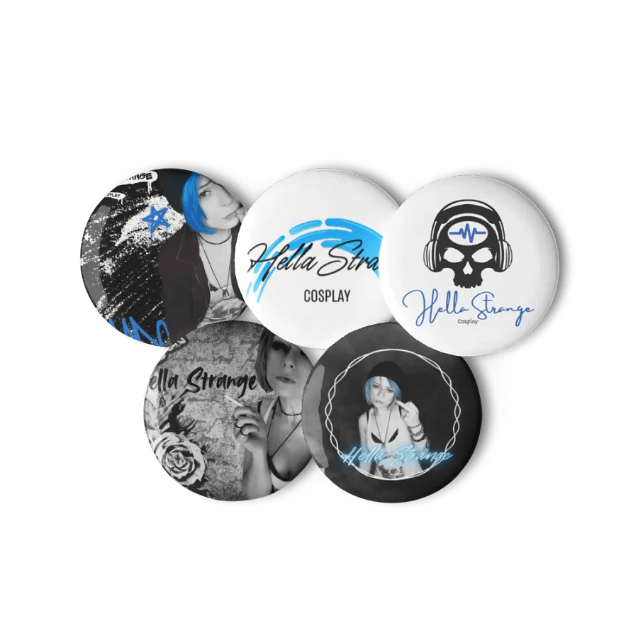 Neon Blue Rebel Pin Set product image (11)