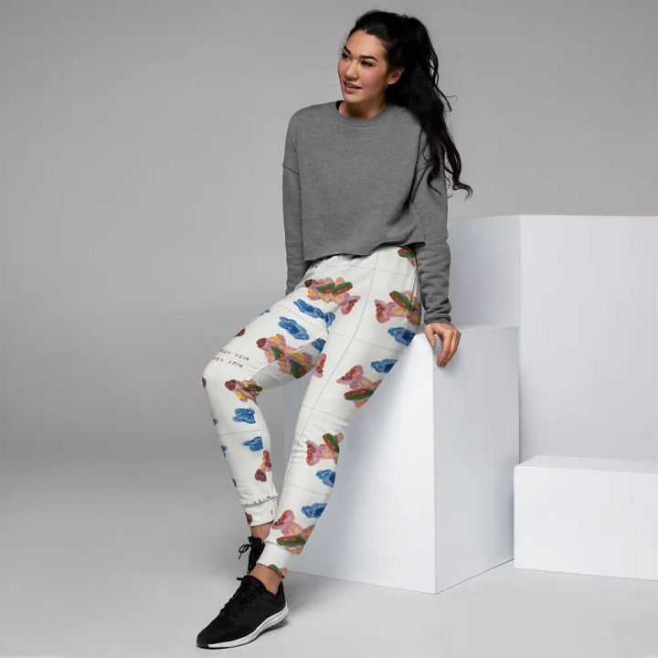 Kid Airplane (All-Over Print Women's Joggers) product image (1)