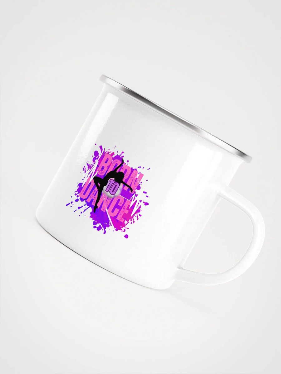 Create Greatness + Born to Dance Her Silhouette Enamel Mug product image (5)