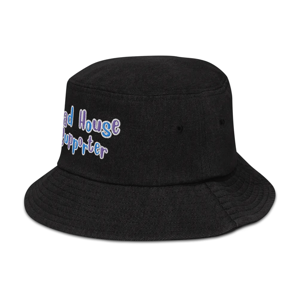 Mad House Supporter Denim Bucket Hat product image (4)