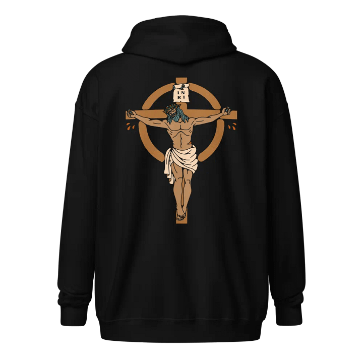 The Cross Is Beautiful Zip-Up Hoodie product image (2)