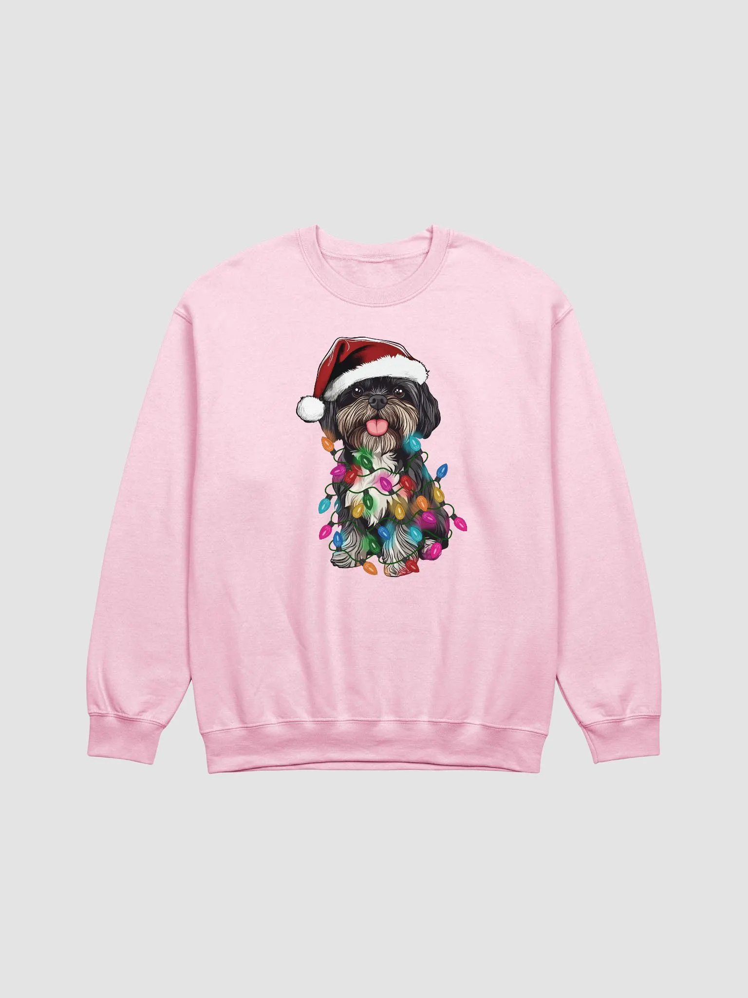 Funny Shih Tzu(Black) Christmas Sweatshirt product image (17)